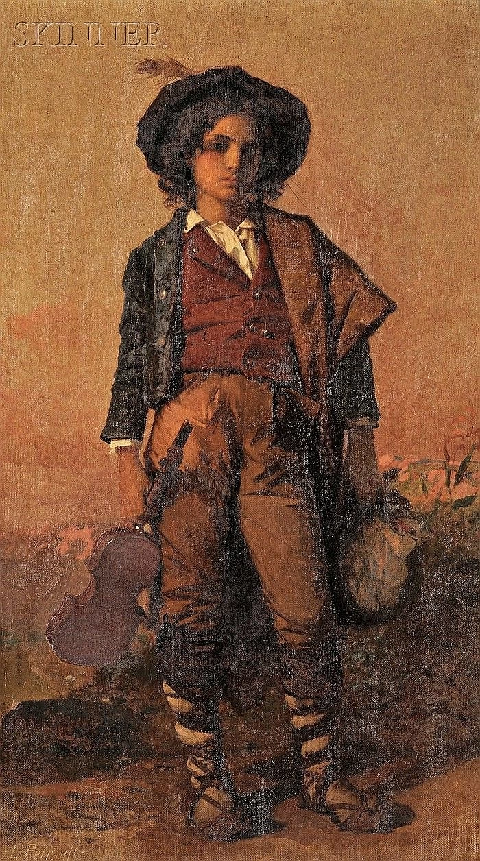 Ragazzo con il violino